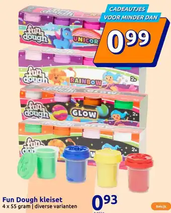 Action Fun Dough kleiset aanbieding