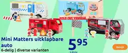 Action Mini Matters uitklapbare auto aanbieding