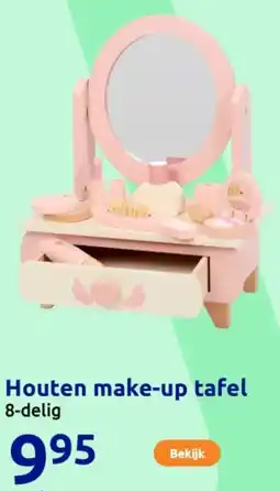 Action Houten make-up tafel aanbieding