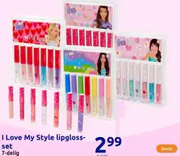 Action I Love My Style lipgloss-set aanbieding
