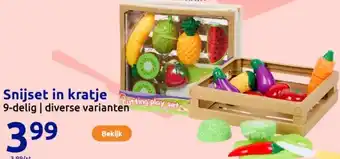 Action Snijset in kratje aanbieding