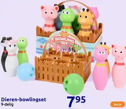 Action Dieren-bowlingset aanbieding