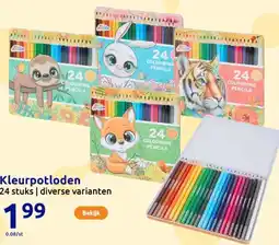 Action Kleurpotloden aanbieding