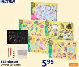Action SES gipsset aanbieding