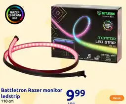 Action Battletron Razer monitor ledstrip aanbieding