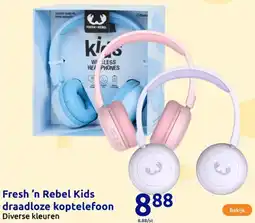 Action Fresh 'n Rebel Kids draadloze koptelefoon aanbieding
