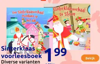 Action Sinterklaas voorleesboek aanbieding