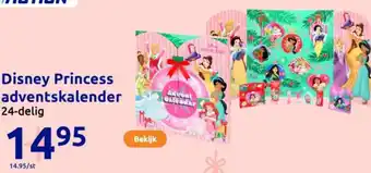 Action Disney Princess adventskalender aanbieding
