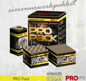Bestelvuurwerk PRO Pack aanbieding