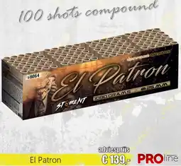 Bestelvuurwerk El Patron aanbieding