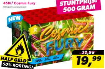 Bunte Vuurwerk 458 Cosmic Fury aanbieding