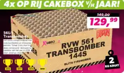 Bunte Vuurwerk 561 Transbomber aanbieding