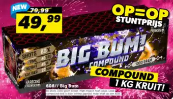 Bunte Vuurwerk 608 Big Bum aanbieding