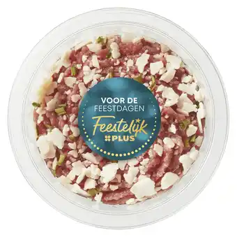 PLUS Feestelijk PLUS Tartaar truffel parmesan aanbieding