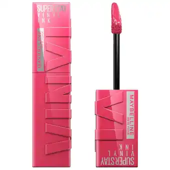 Kruidvat Maybelline New York SuperStay Vinyl Ink 20 Coy Lipstick aanbieding