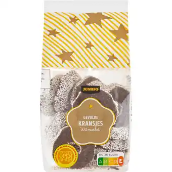 Jumbo Jumbo Gevulde Kransjes Wit Musket 200 g aanbieding