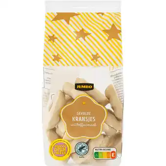 Jumbo Jumbo Gevulde Kransjes Wit Koffiesmaak 150 g aanbieding