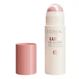 Kruidvat L'Oréal Paris Lumi Le Glass 620 Pink Ballet Highlighter Stick aanbieding