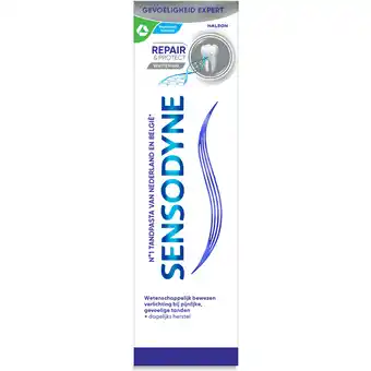 Jumbo Sensodyne Repair & Protect Whitening Tandpasta 75 ML aanbieding