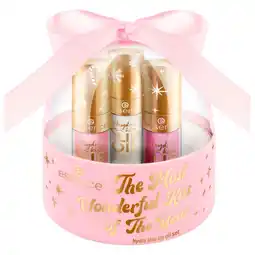 Kruidvat Essence The Most Wonderful Kiss of the Year Lip Oil Set aanbieding