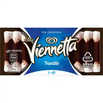 Jumbo Viennetta Mini Dessertijs Vanille 125ml aanbieding