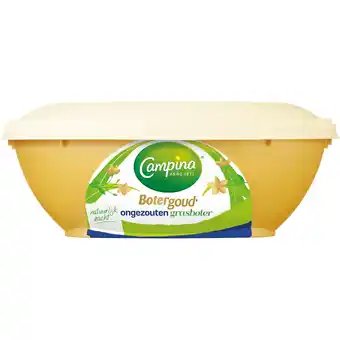 Jumbo Campina Grasboter Ongezouten Roomboter 225 g aanbieding