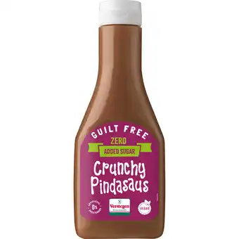 Jumbo Verstegen Guilt Free Crunchy Pindasaus 285 ml aanbieding