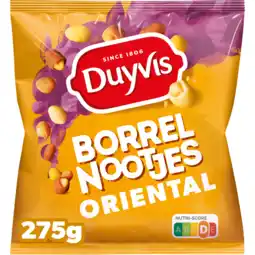 Jumbo Duyvis Borrelnootjes Oriental Pinda Noten 275 gr aanbieding