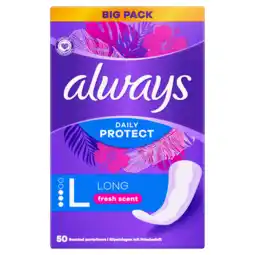 Jumbo Always Daily Protect Long Met Een Frisse Geur Inlegkruisjes aanbieding