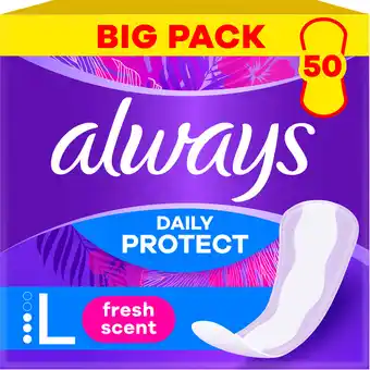 Jumbo Always Daily Protect Long Met Een Frisse Geur Inlegkruisjes aanbieding