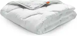 Amazon sleepling 200x200 cm Dekbed voor het hele jaar, Microvezel duvet, 200 x 200 cm blanket, wit aanbieding