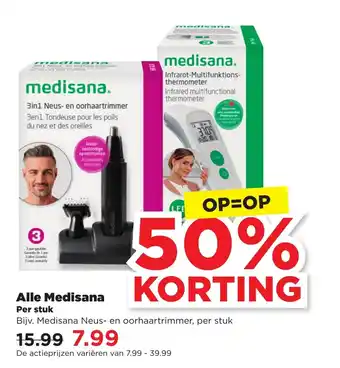 PLUS Alle Medisana per stuk aanbieding