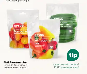 PLUS Snoepgroenten aanbieding