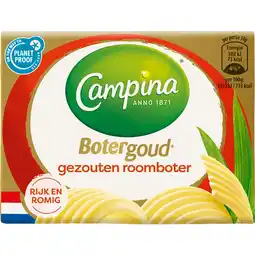 Dekamarkt Campina Botergoud gezouten aanbieding