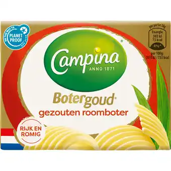 Dekamarkt Campina Botergoud gezouten aanbieding