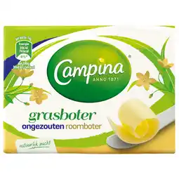 Dekamarkt Campina Botergoud grasboter ongezouten wikkel aanbieding