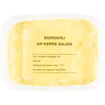 Dekamarkt Salade boerderij kip kerrie aanbieding