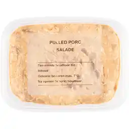 Dekamarkt Salade pulled porc aanbieding