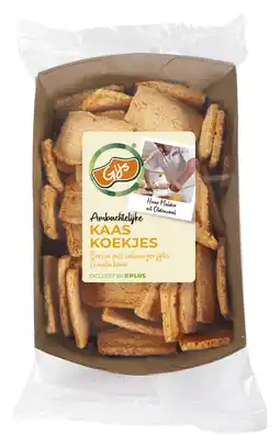 PLUS GIJS Kaaskoekjes aanbieding