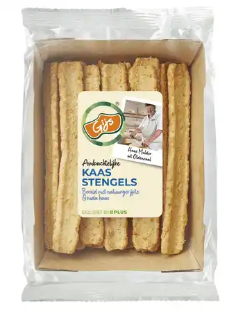 PLUS GIJS Kaasstengels aanbieding