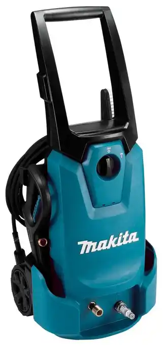 Amazon Makita HW1200 Hogedrukreiniger 120 bar met zelfaanzuigende pomp, 1800 W, 230 V aanbieding