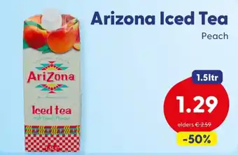 Die Grenze Arizona Iced Tea aanbieding