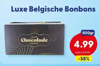 Die Grenze Luxe Belgische Bonbons aanbieding