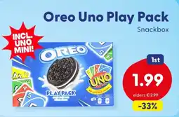 Die Grenze Oreo Uno Play Pack aanbieding