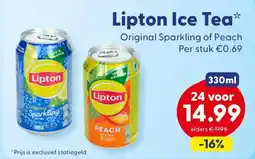 Die Grenze Lipton Ice Tea aanbieding
