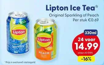 Die Grenze Lipton Ice Tea aanbieding