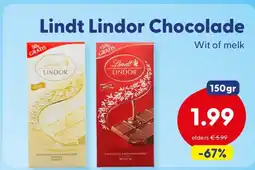 Die Grenze Lindt Lindor Chocolade aanbieding
