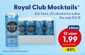 Die Grenze Royal Club Mocktails aanbieding