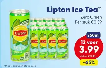 Die Grenze Lipton Ice Tea aanbieding