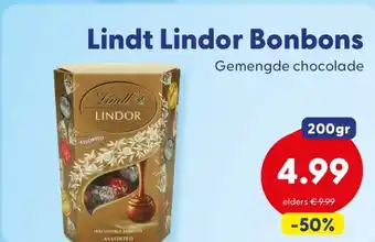 Die Grenze Lindt Lindor Bonbons aanbieding